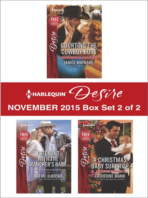 Title details for Harlequin Desire November 2015, Box Set 2 of 2 by Janice Maynard - Wait list